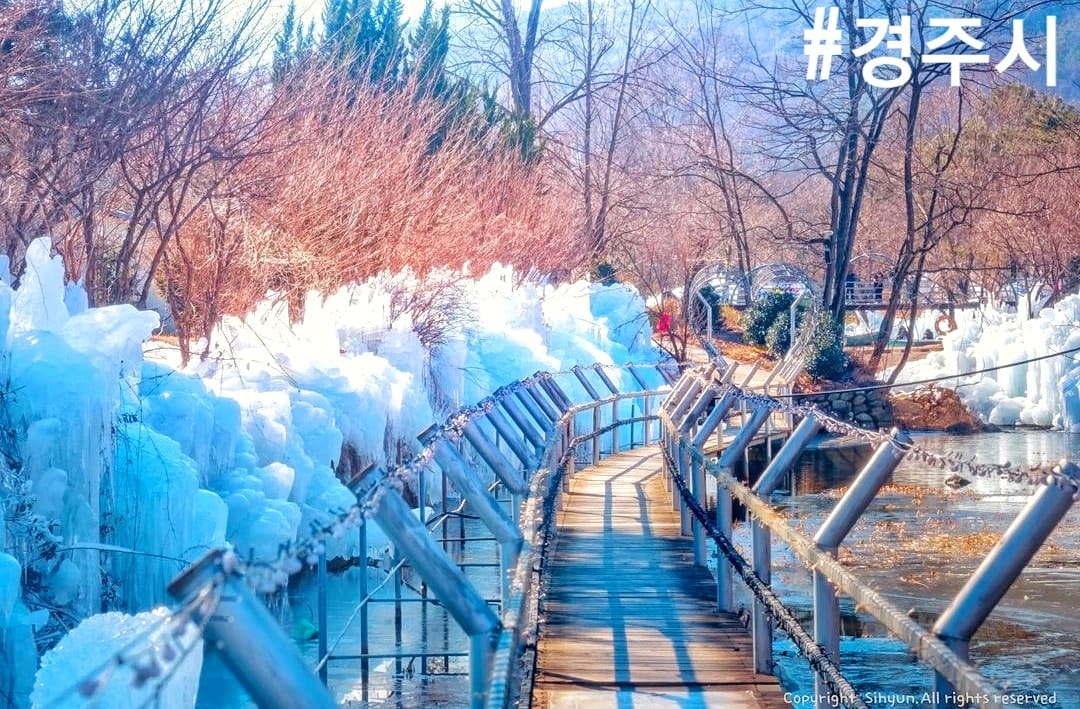 272219590 227647499564299 4143632496949899500 n 1 Chèo thuyền trên hồ băng tại Gyeongju