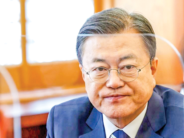 Tổng thống Moon Jae-in. Ảnh: Yonhap